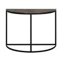 Masă consolă în culoarea bronz din metal 42x100 cm Peto – Light & Living