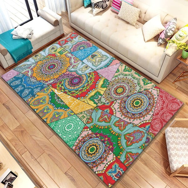 Covor Homefesto Digital Carpets Malia, 100 x 140 cm
