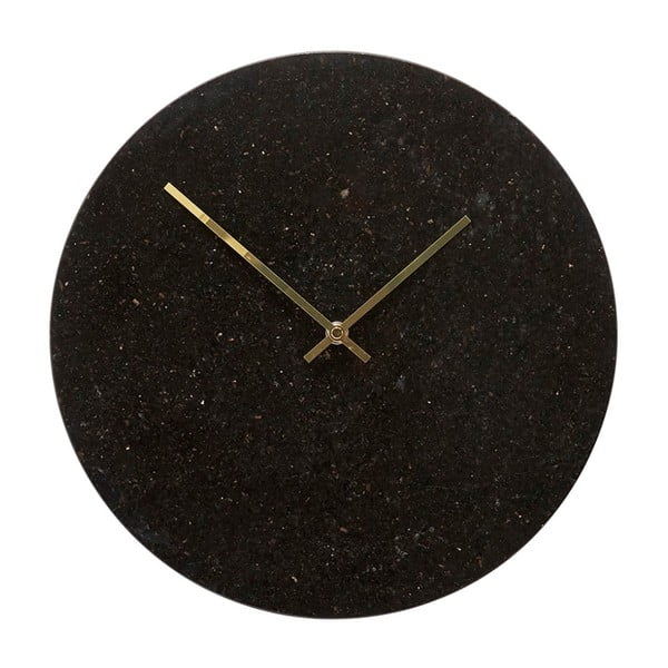 Ceas de perete Hübsch Brandi, înălțime 35 cm, negru