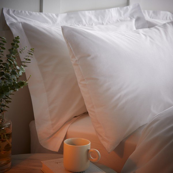 Lenjerie de pat albă din amestec de tencel pentru pat dublu, extinsă 230x220 cm Temperature Controlling TENCEL™ – Bianca-image-3