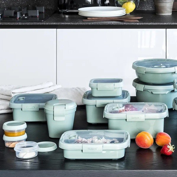 Cutie pentru prânz Curver To Go, 1 l, verde-image-1