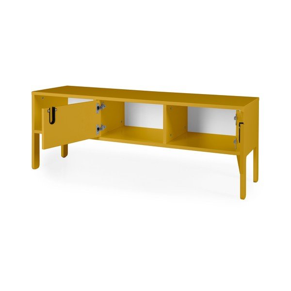 Comodă TV Tenzo Uno, lățime 137 cm, galben-image-3
