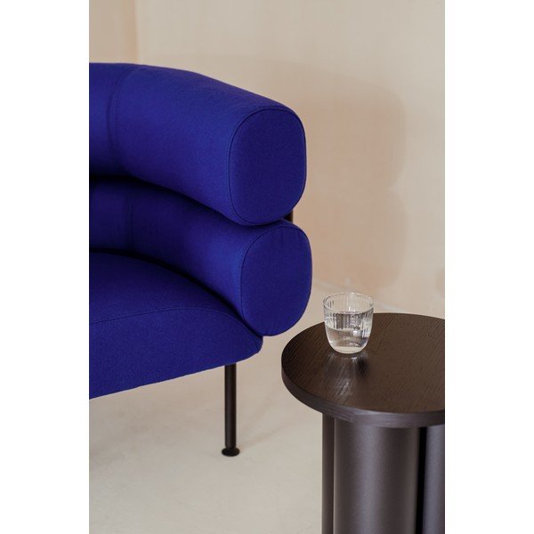 Fotoliu albastru cu tapițerie din lână Ubi – noo.ma-image-3