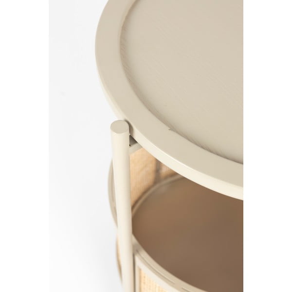 Măsuță auxiliară rotundă ø 30 cm Makoto – White Label-image-3