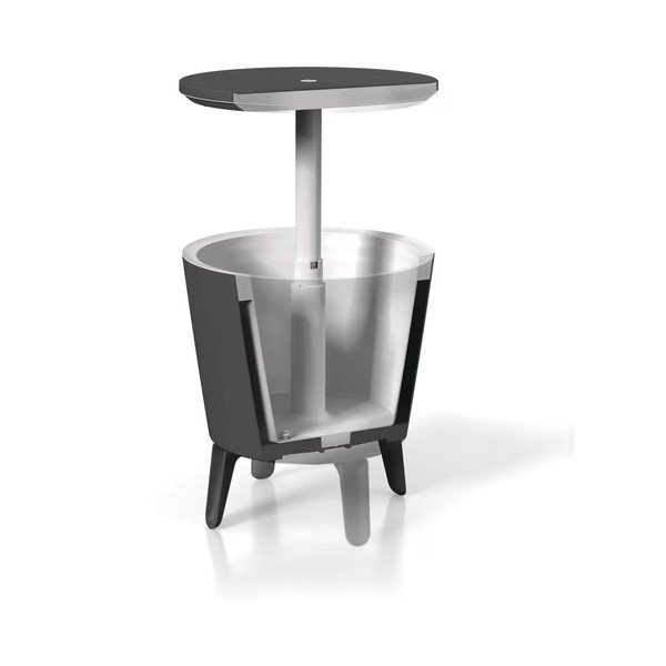 Masă de grădină cu frapieră rotundă din plastic ø 49,5 cm Cool – Keter-image-3