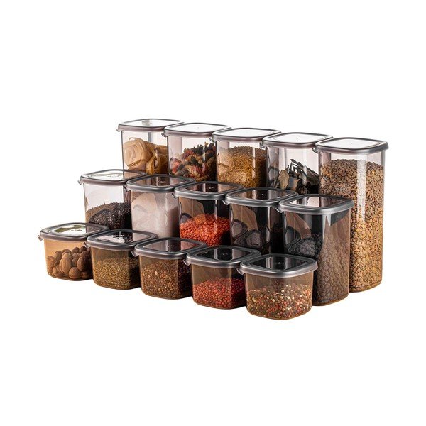 Recipiente 15 buc. pentru alimente Fresco – Hermia