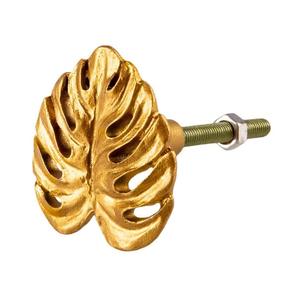 Mâner pentru sertar Sass & Belle Cheese Plant, auriu-image-1