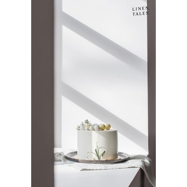 Prosop de bucătărie din in Linen Tales, 65 x 45 cm, gri deschis-image-1