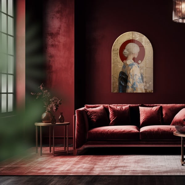 Tablou din sticlă 70x100 cm Rukia – Styler-image-1