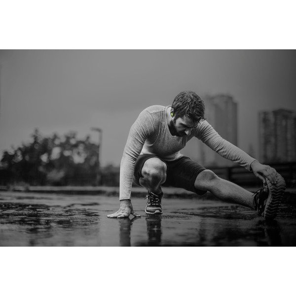 Căști sport wireless CellularLine SCORPION, Bluetooth, negru-verde  -image-1