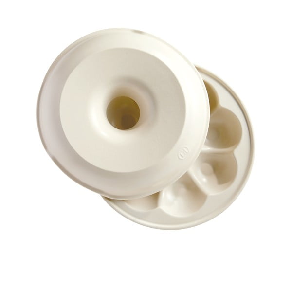 Formă de brioșe Emile Henry, ⌀ 30,5 cm, alb fildeș-image-2