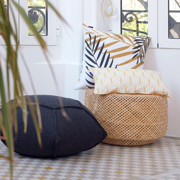 Fețe de pernă 2 buc. 50x50 cm Foliage – Blanc-image-1