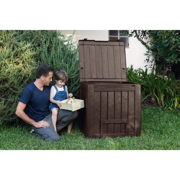 Coș pentru compost maro Deco – Keter-image-2