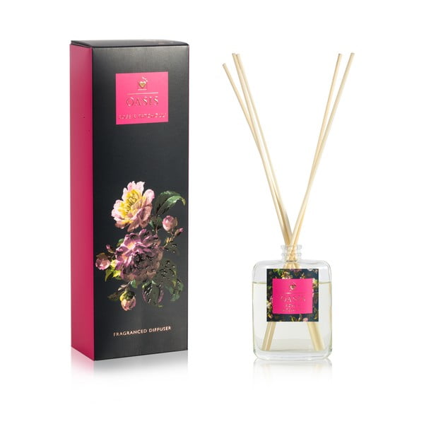 Difuzor de aromă cu parfum de trandafiri și patchouli Bahoma London Oasis Renaissance, 100 ml