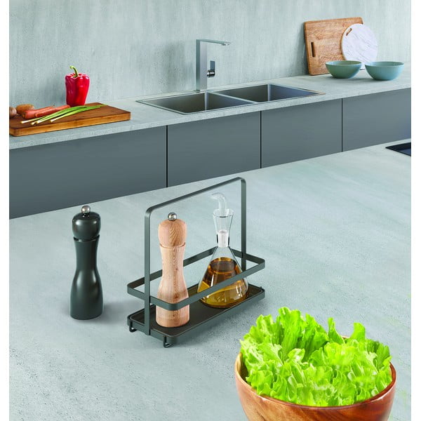 Organizator pentru mirodenii din oțel inoxidabil Tokyo Lava – Metaltex-image-3