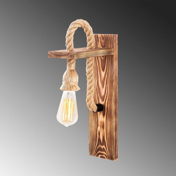 Aplică de perete în culoare naturală Erebos – Opviq lights-image-3