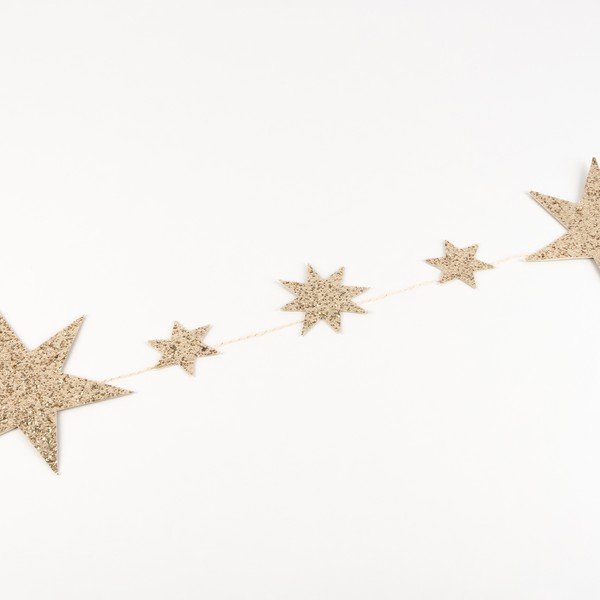 Ghirlandă Glitter Stars – Meri Meri-image-2