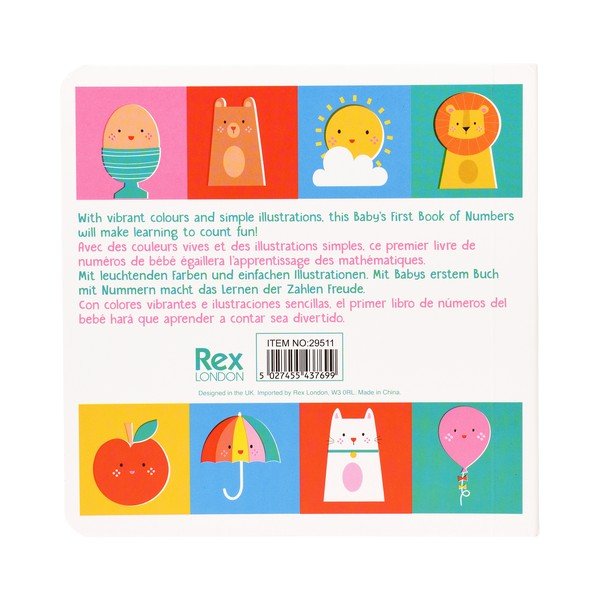 Jucărie interactivă Baby's First Book of Numbers – Rex London-image-4