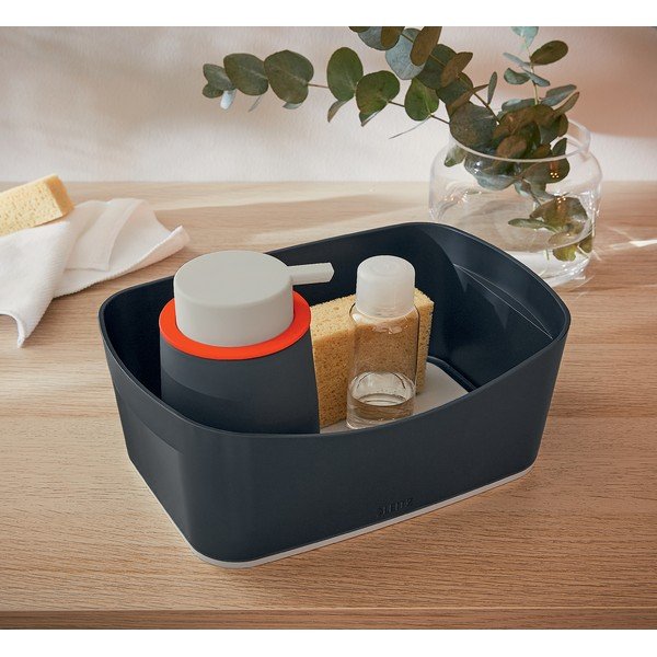 Dozator din ceramică pentru săpun Leitz Cosy, gri-image-2