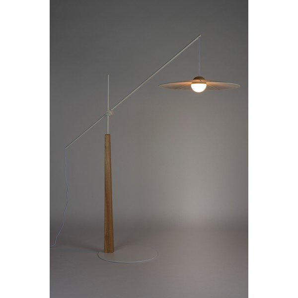 Lampadar alb/în culoare naturală (înălțime 200 cm) Belle – Zuiver-image-2