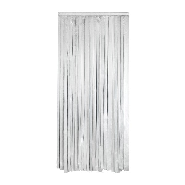 Draperie neagră/argintie termoizolantă 90x200 cm cu prindere la ușă – Maximex-image-2