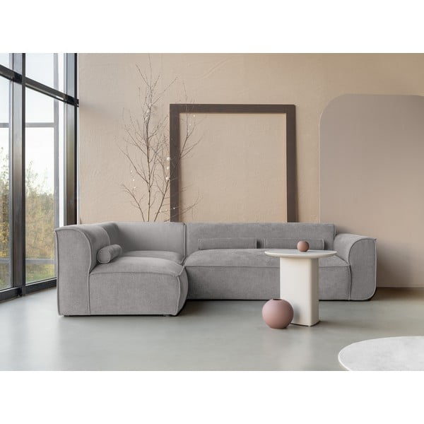 Colțar gri deschis (cu colț pe partea stângă ) Flex Felix – Miuform-image-1