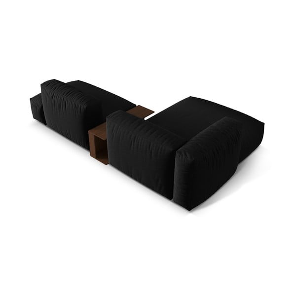 Colțar modular negru (cu colț pe partea stângă ) Martina – Micadoni Home-image-4