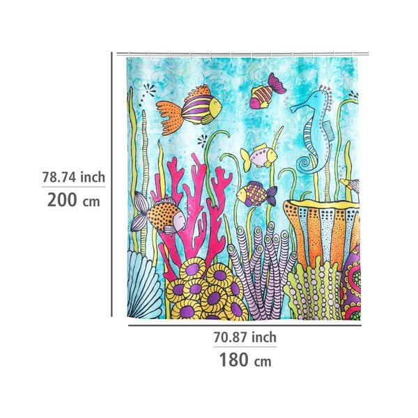 Perdea de duș 180x200 cm Rollin'Art Ocean Life – Wenko-image-3