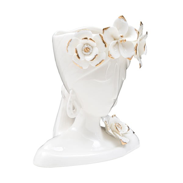 Vază din porțelan Mauro Ferretti Young Woman, alb-image-2