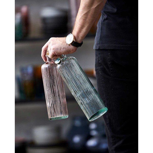 Sticlă pentru apă Bitz Basics Green, 1,2 l, verde-image-3