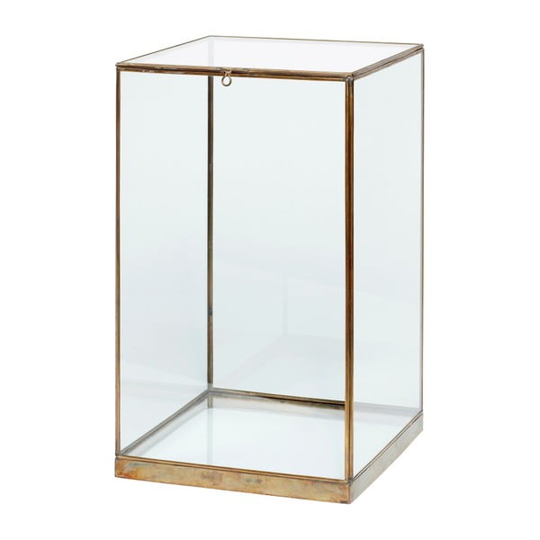 Cutie din sticlă pentru depozitare Hübsch Galeo, 25 x 42 cm