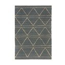 Covor din iută Flair Rugs Rhombi, 160 x 230 cm, albastru