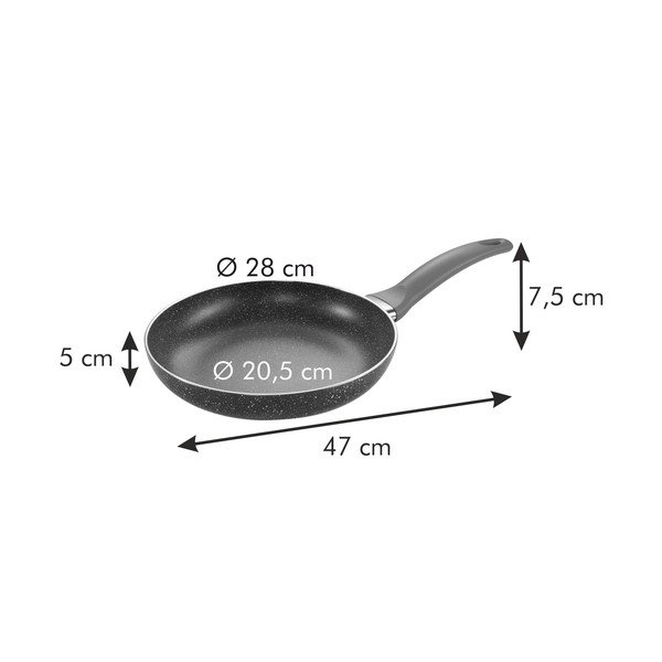 Tigaie ø 28 cm Manico Rosso – Tescoma-image-3