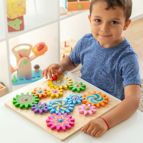 Joc din lemn pentru copii InnovaGoods Engenius-image-4