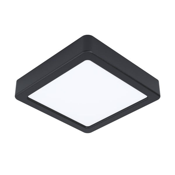 Plafonieră neagră LED 16x16 cm FUEVA 5 – EGLO