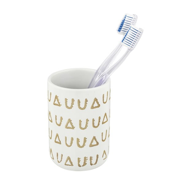 Suport bej din ceramică pentru periuțe de dinți Avila - Wenko-image-2
