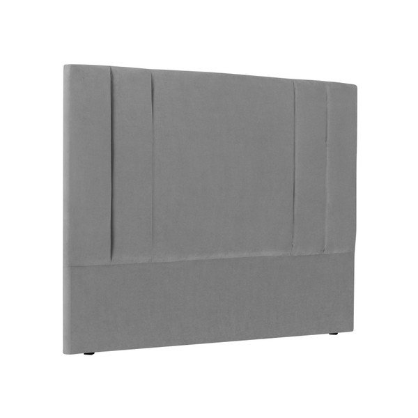 Tăblie pat Kooko Home Kasso, 120 x 180 cm, gri-image-1