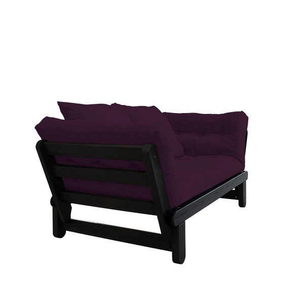 Canapea extensibilă Karup Beat Black/Purple Plum-image-4