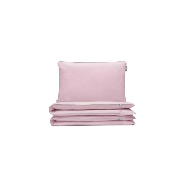 Lenjerie de pat din bumbac Mumla, 200 x 220 cm, roz