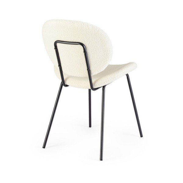 Scaun de dining alb tapițat Maddie – Yes Everyday-image-4