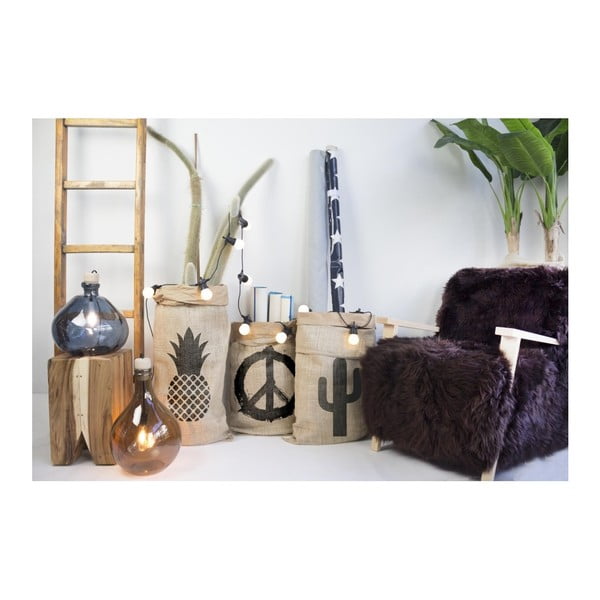 Coş depozitare din hârtie reciclată Surdic Yute Cactus-image-1