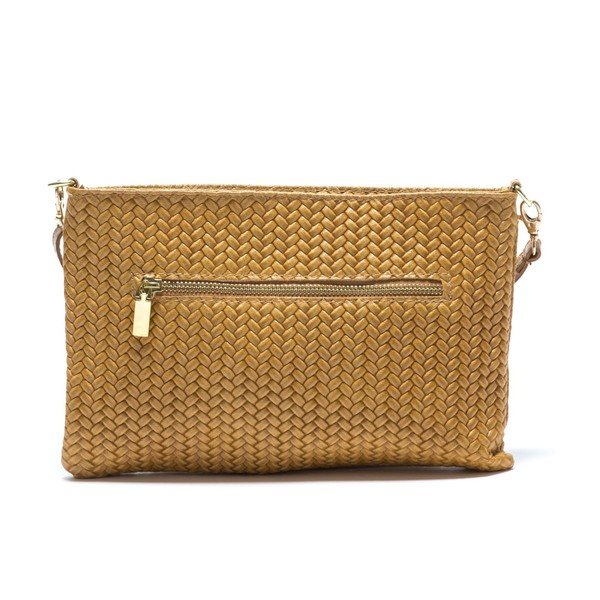 Geantă din piele Isabella Rhea no. 8029, maro cognac-image-2