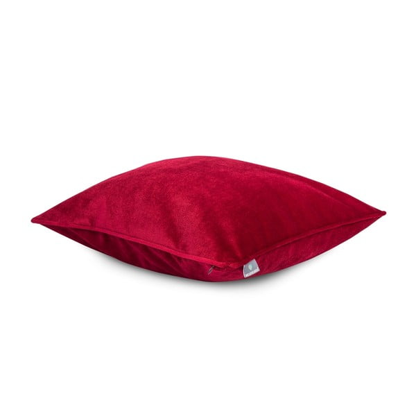 Față de pernă WeLoveBeds Elegant Burgundy, 50 x 50 cm, roșu-image-2