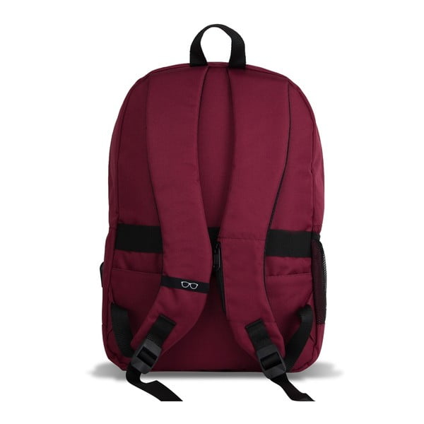Rucsac cu port USB My Valice SPECTA Smart Bag, vișiniu-image-4