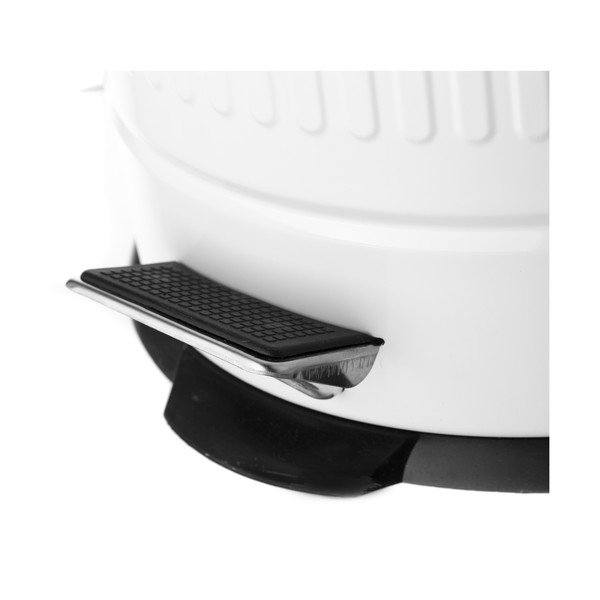 Coș de gunoi din metal, Casa Selección,  20 l, alb-image-3