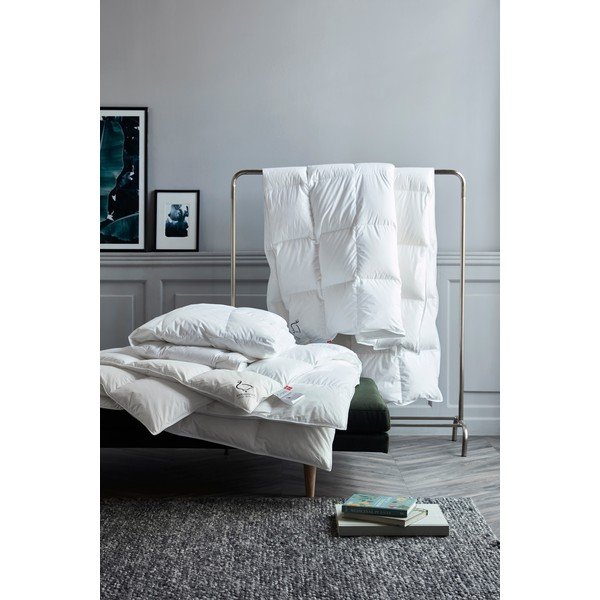 Pilotă cu umplutură de pene pentru vară 200x140 cm Snow Queen – Ringsted Dun-image-3