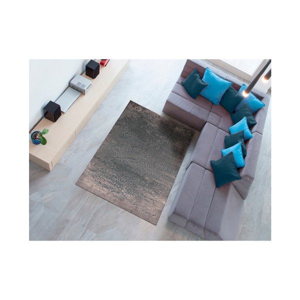 Covor Universal Danna Blue, 60 x 120 cm, albastru gri-image-1