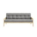 Canapea extensibilă gri 204 cm Grab - Karup Design