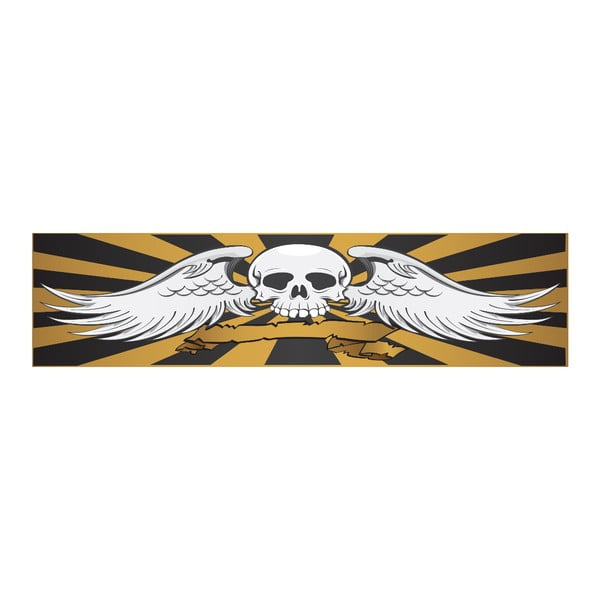 Pat Karup Eagle Black/Scull, 140x200 cm-image-1