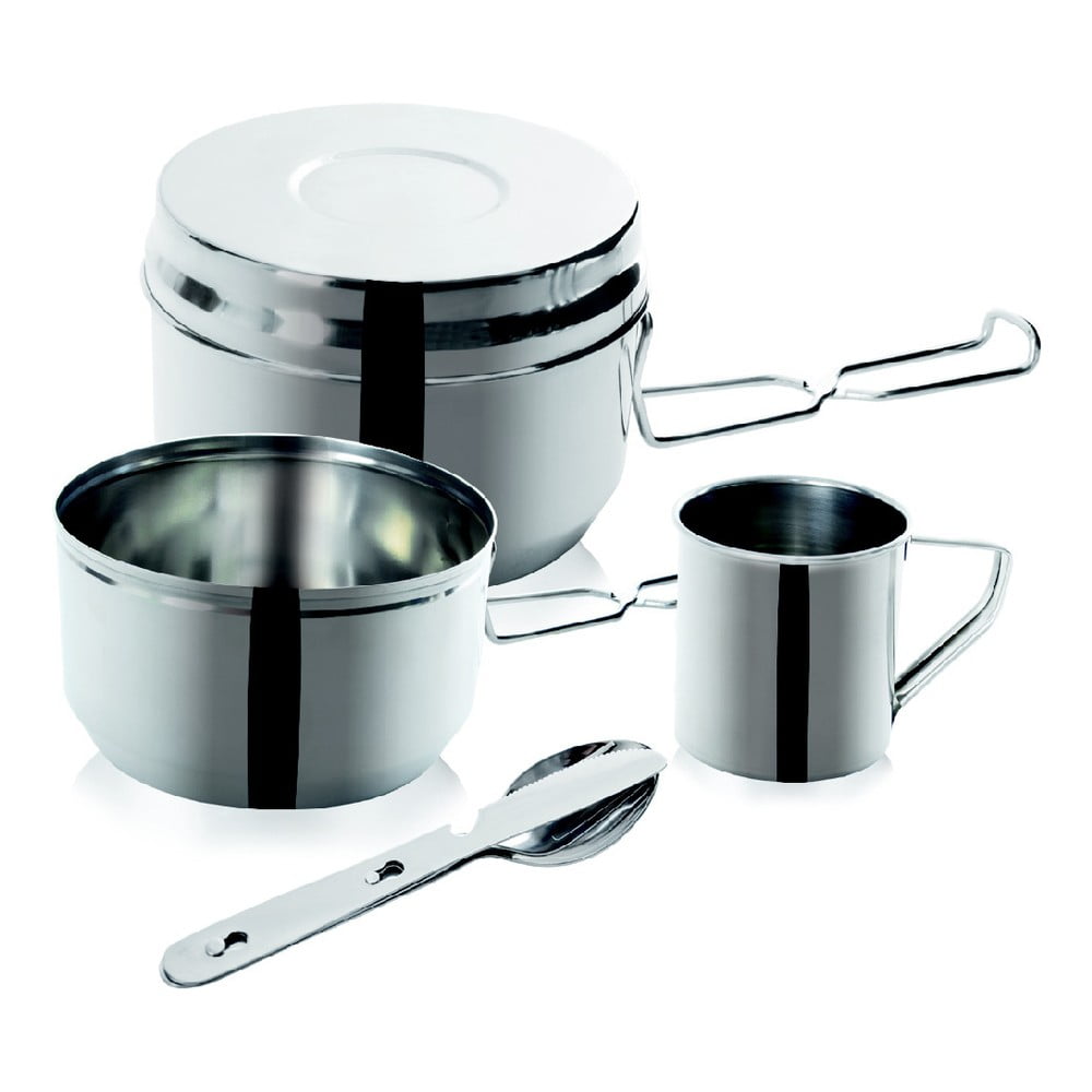 Set 7 vase de camping din inox Orion Track